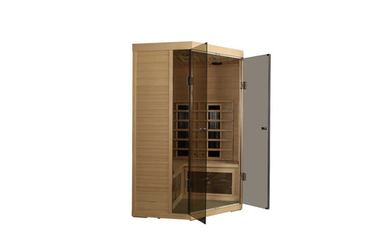5-Person Far-Infrared Sauna | Hemlock Wood | Low-EMF Home Sauna