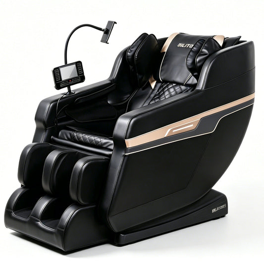 Zero Gravity Massage Chair Recliner with Full Body Air Pressure – PU Leather