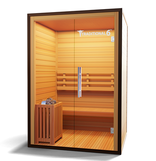 2-Person Traditional Steam Sauna | Medical Saunas Traditional 6 Series