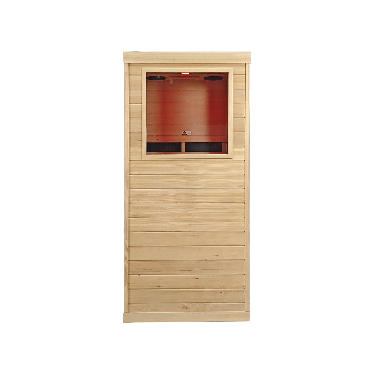 Canadian Hemlock 1-Person Far Infrared Sauna