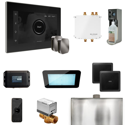 Mr. Steam Bliss Max Steam Shower Control Package — iSteamX Control & Standard Steamhead