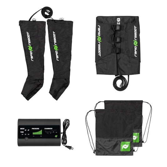 Rapid Reboot CLASSIC Boots & Hips Package – Compression Boots & Hip Attachment