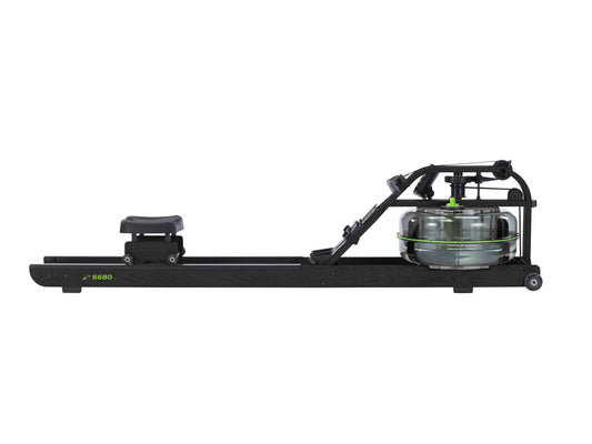 Dynamic Fluid Fitness S680 Timber Rowing Machine