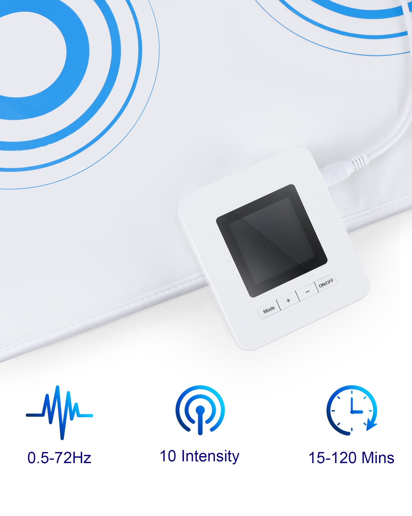 UTK PEMF Mat – Model H25P7-W | Square Wave Wellness Mat