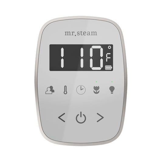 Mr. Steam TempoFlex Wireless Steam Shower Control and Steamhead