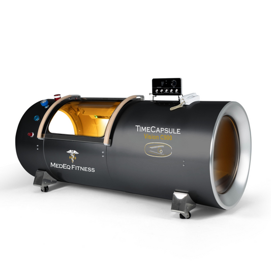 MedEq TimeCapsule Vision C900+ Hard-Shell Hyperbaric Oxygen Chamber | 2.0 ATA