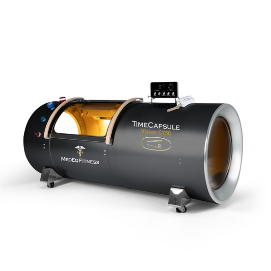 MedEq TimeCapsule Vision C750+ Hard-Shell Hyperbaric Oxygen Chamber | 2.0 ATA