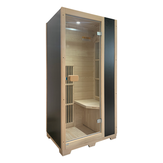 Blisspod Vienna 1-Person Far Infrared Sauna | Low EMF | Canadian Hemlock