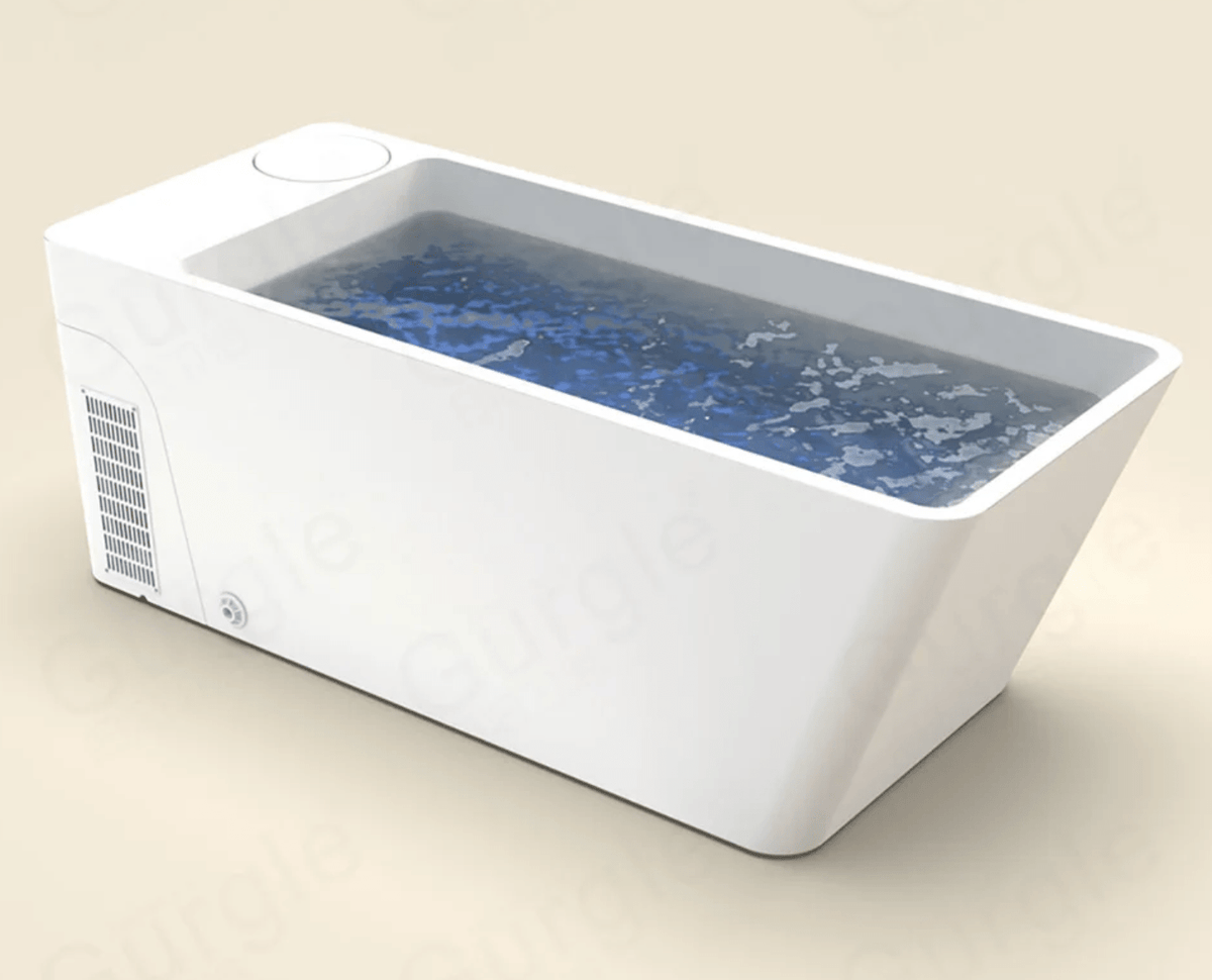 Acrylic All-In-One Plunge Pool with Integrated Chiller & Heater