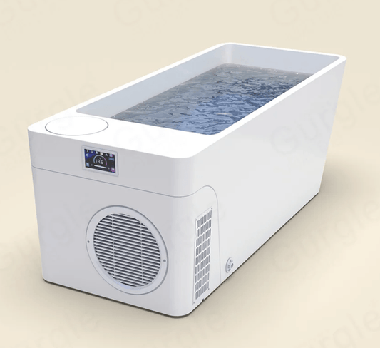 Acrylic All-In-One Plunge Pool with Integrated Chiller & Heater