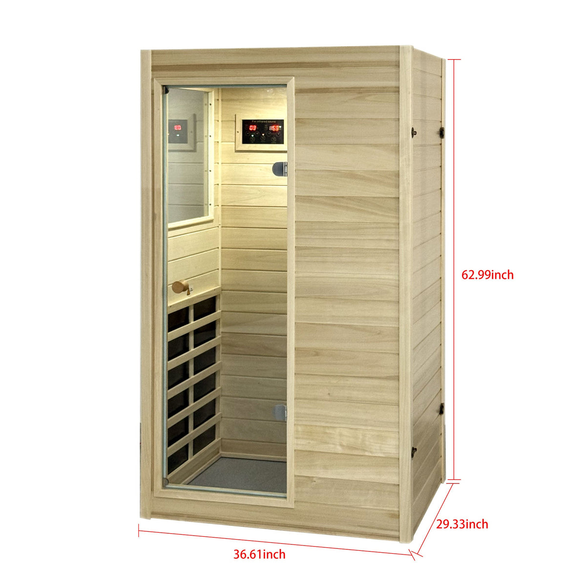 XY-909MB-L Far Infrared Sauna Room in European Aspen