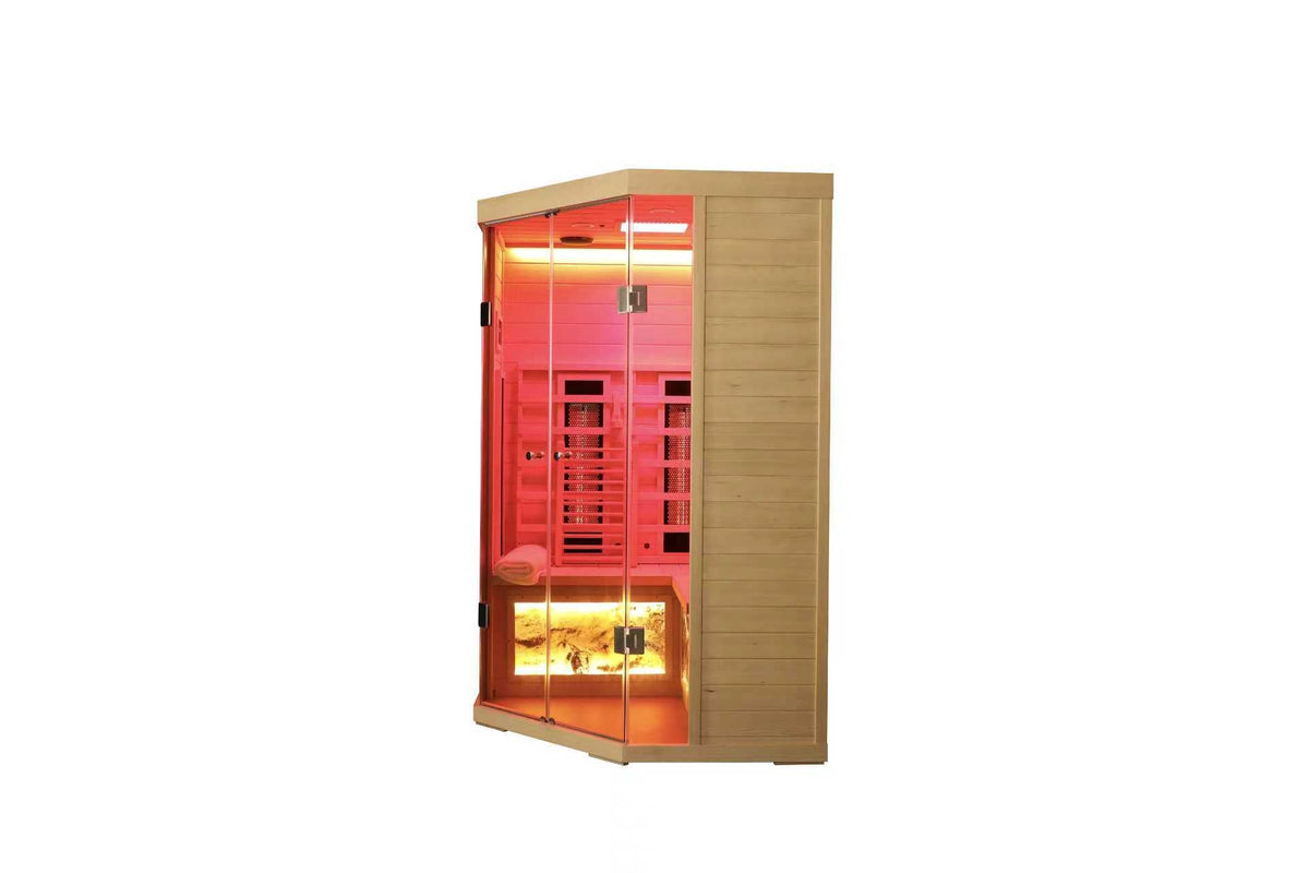5-Person Hemlock Far-Infrared Sauna – S Model