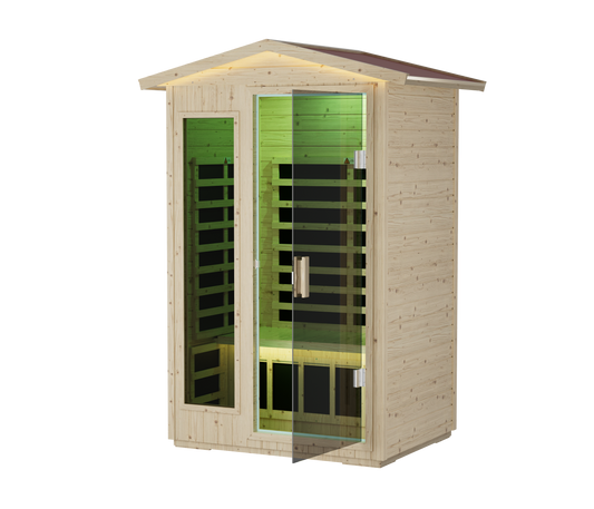 XY-902VY Far Infrared Sauna Room | 6-Panel Home Sauna with Bluetooth & Touch Control