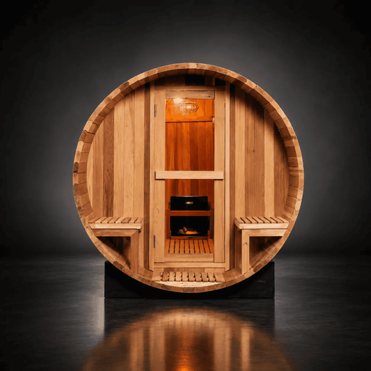 Handmade Red Cedar Sauna | Electric Heat