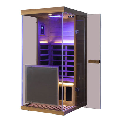 1 Person Infrared Sauna Wizzisaunas 909MRX (R/L)
