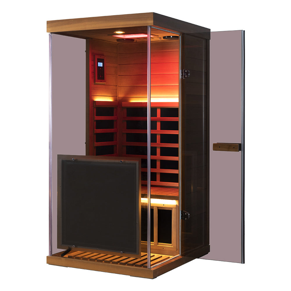 1 Person Infrared Sauna Wizzisaunas 909MRX (R/L)