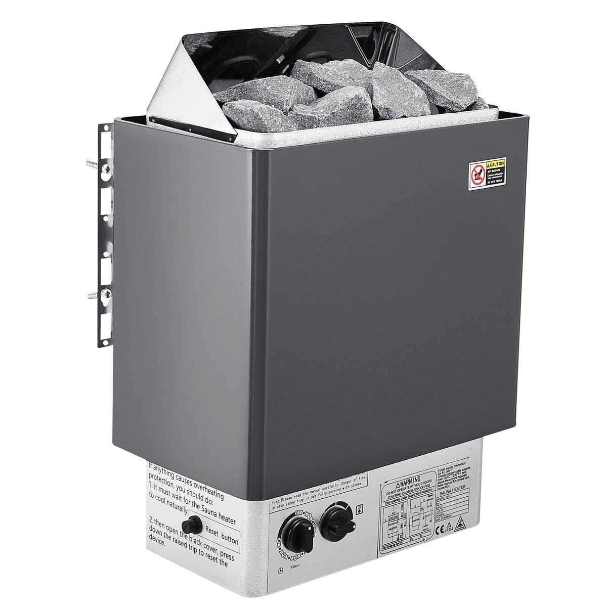 9 kW Electric Sauna Heater with Built-In Controls