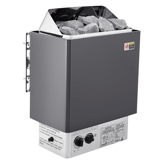 9 kW Electric Sauna Heater with Built-In Controls