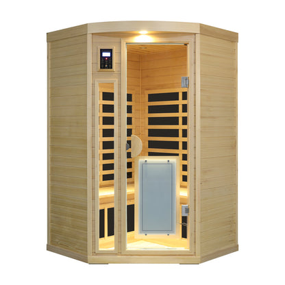 Hemlock Pentagonal Indoor Far Infrared Sauna