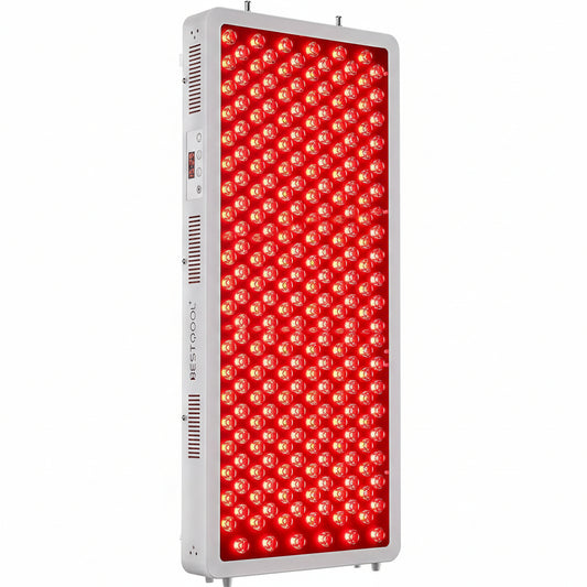 Red Light Therapy Device, 4 Wavelengths Full Body Infrared Red Light Therapy at Home, Elite Grade Dual Chip 300 Leds, High Power, 500W. Modular Design.