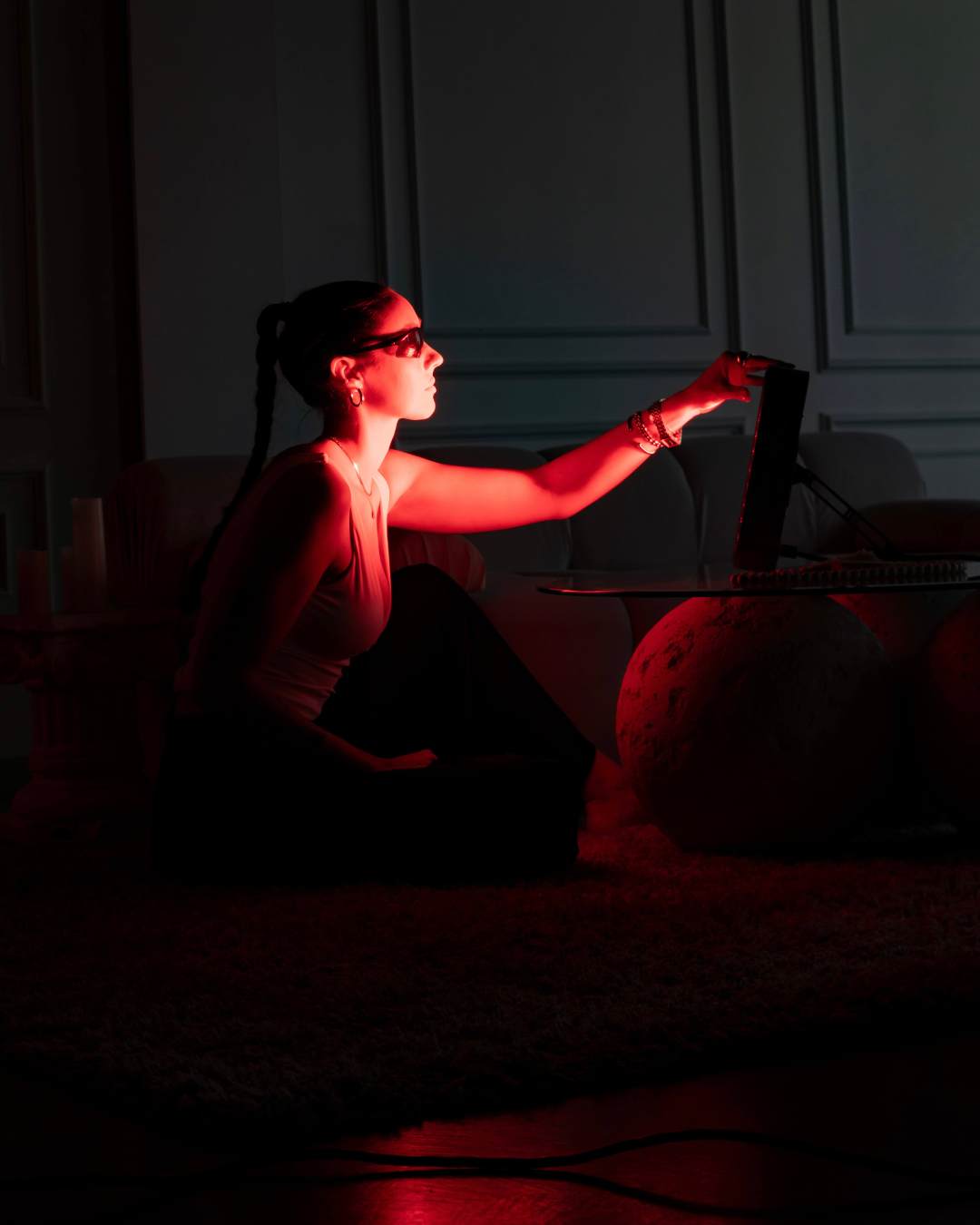 Renew Red Light Small Panel – Targeted Red & Near Infrared Light Therapy, Portable At-Home Panel