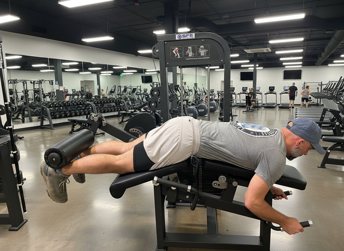 SFE Leg Extension & Prone Leg Curl Machine | 250 lb Stack