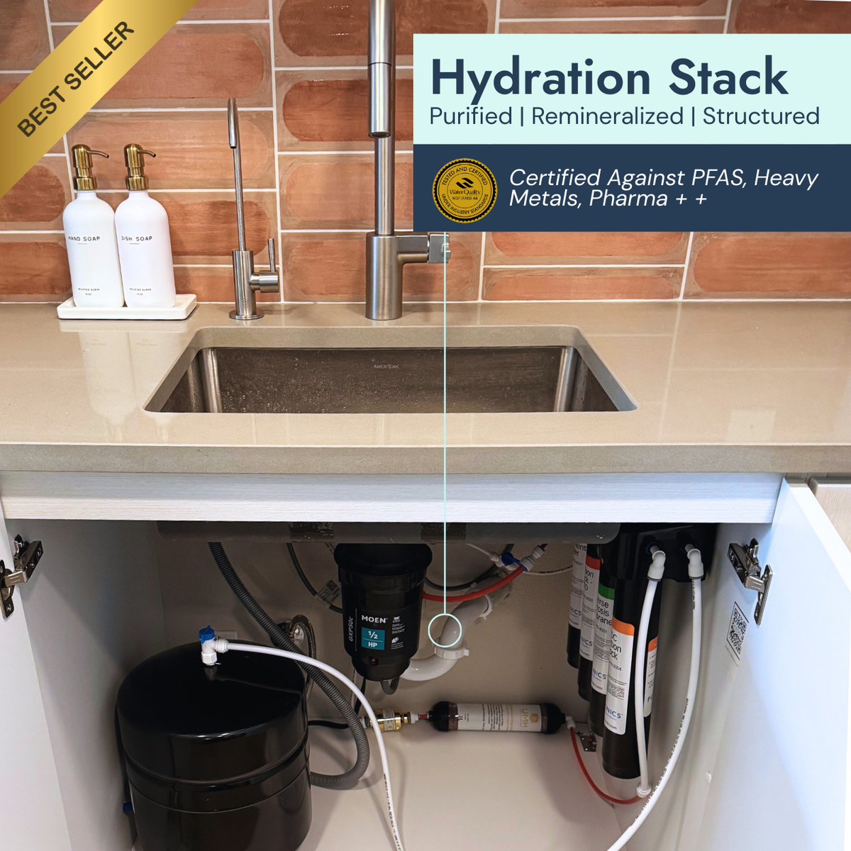 The Hydration Stack — Reverse Osmosis, In-Line Trace Minerals & Structuring
