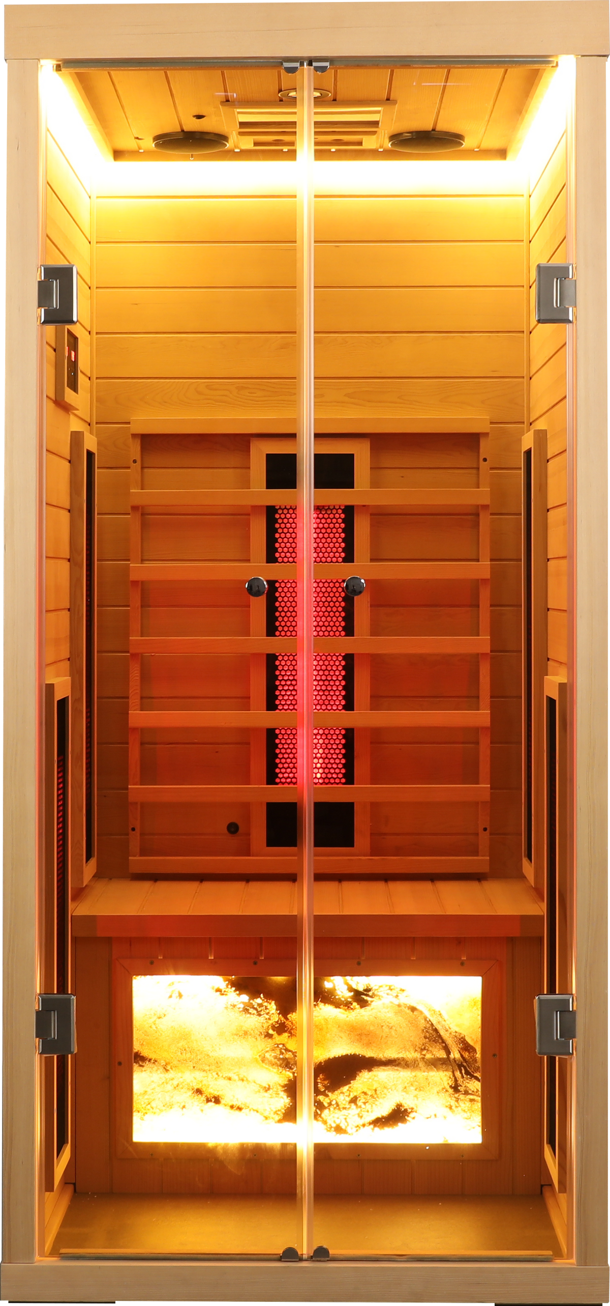 One-Person Hemlock Infrared Sauna