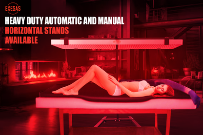 EXESAS 800 LED Full-Body Red Light Therapy Panel – 4000W Dual-Chip, 4 Wavelengths, 65" Panel, Remote Control