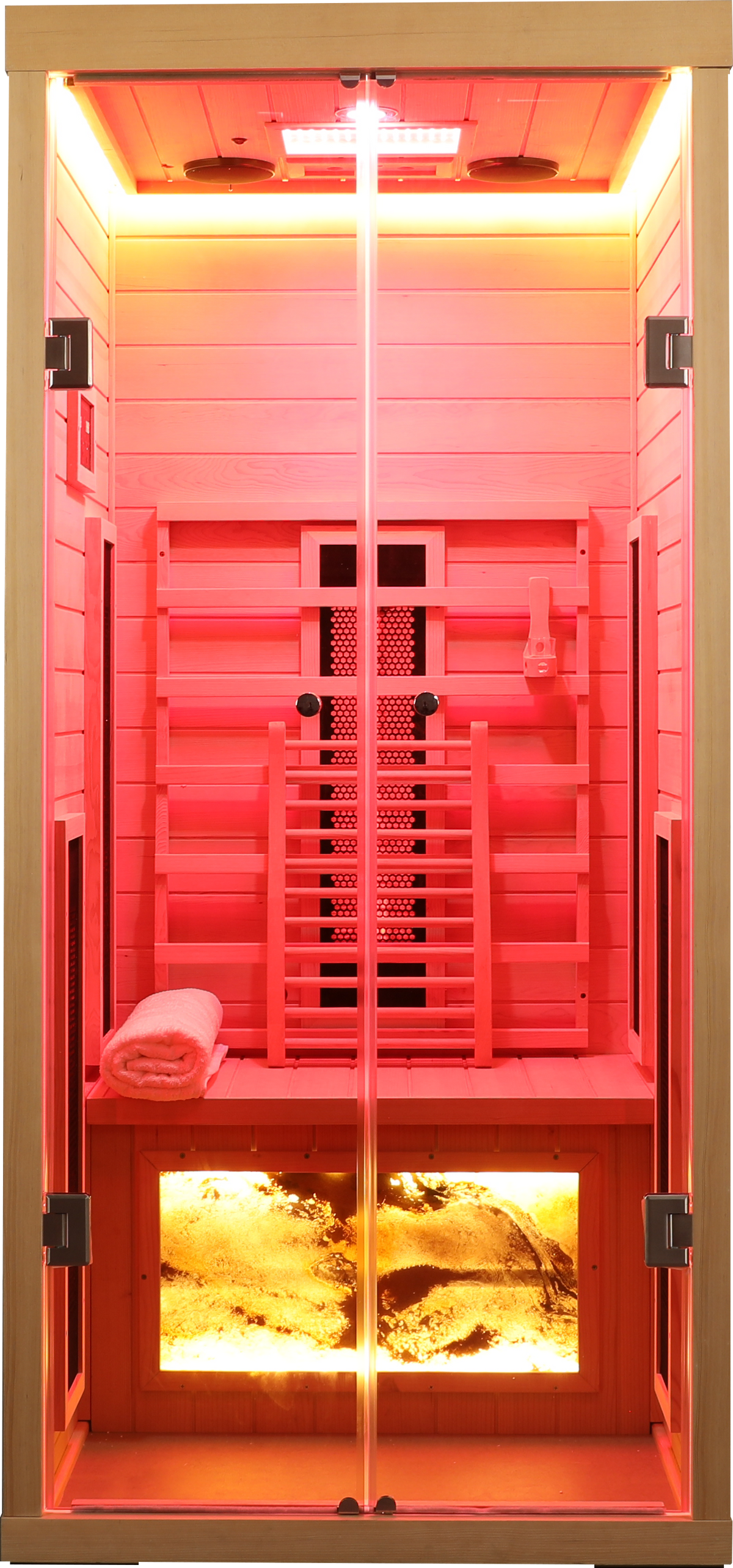 One-Person Hemlock Infrared Sauna