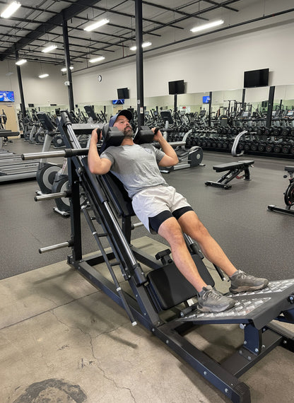 45° Plate-Loaded Leg Press & Hack Squat Combo Machine