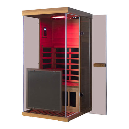 1 Person Infrared Sauna Wizzisaunas 909MRX (R/L)