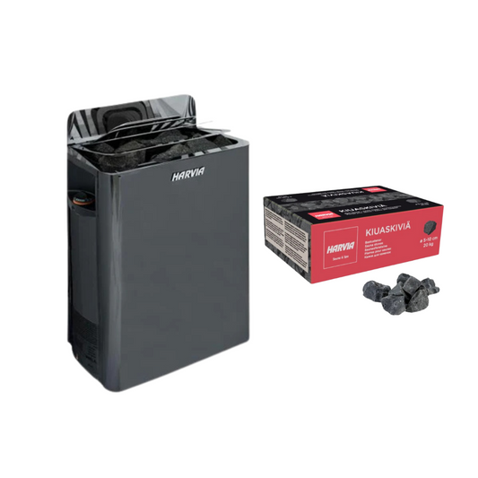 Harvia The Wall Series Sauna Heater With Rocks