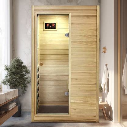 XY-909MA-L Far Infrared Sauna Room with Bluetooth Speakers