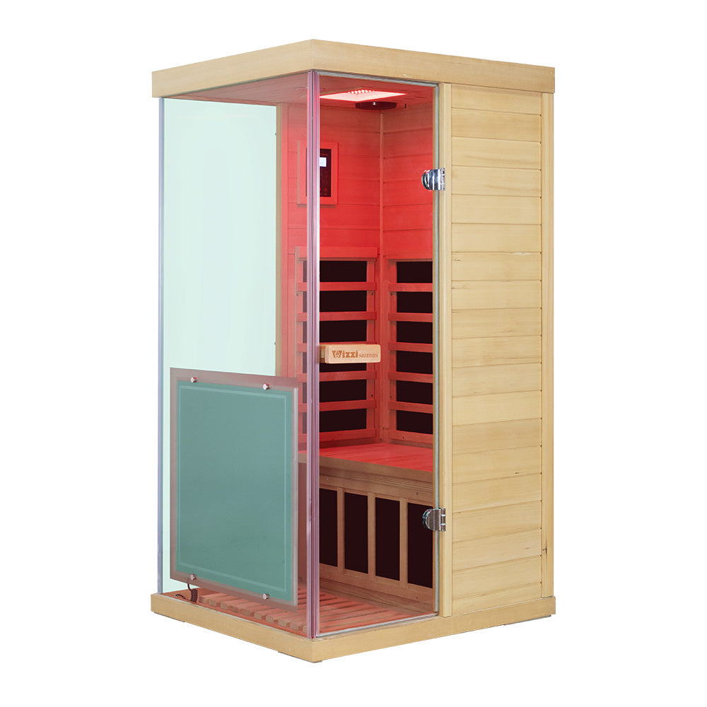 1 Person Infrared Sauna Wizzisaunas 909MHX (R/L)