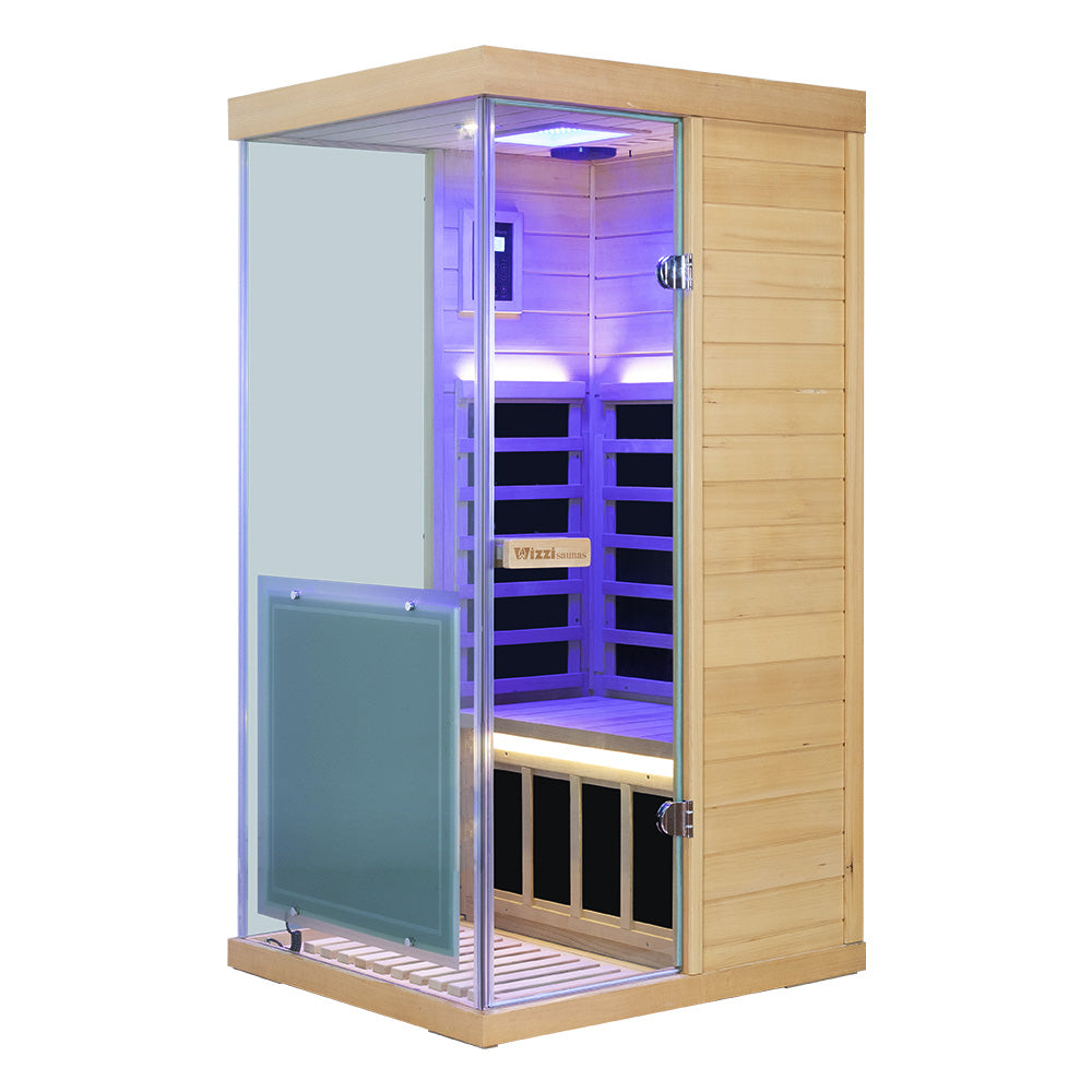 1 Person Infrared Sauna Wizzisaunas 909MHX (R/L)