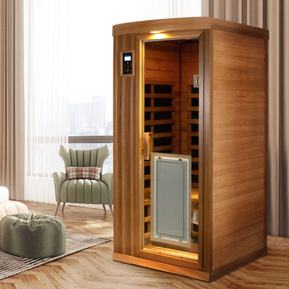 Low EMF One Person Far Infrared Sauna