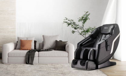 SL Track Full Body Massage Chair Recliner – Airbag Massage | PU Leather