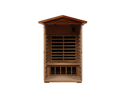 Two-Person Far-Infrared Outdoor Sauna