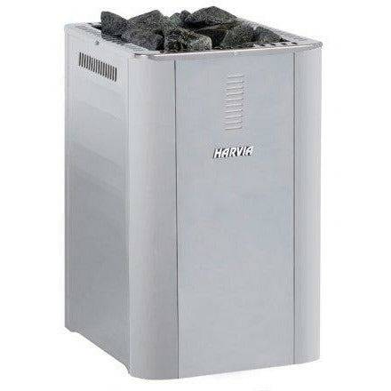 Harvia 36 Duo Wood Burning Sauna Stove with Fireplace View