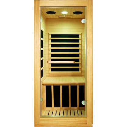 infrared sauna room single room