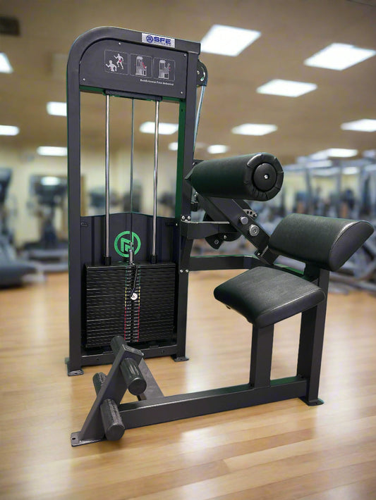 Selectorized Back & Ab Combo Machine with 250 lb Weight Stack