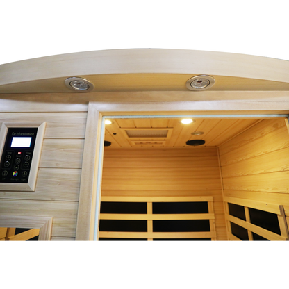 Two-Person Hemlock Far Infrared Sauna