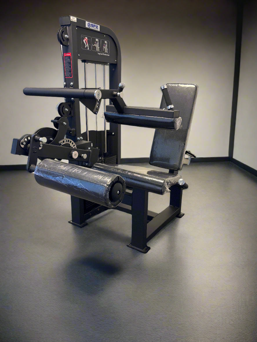 SFE Seated Leg Extension & Leg Curl Machine with 250 lb Stack