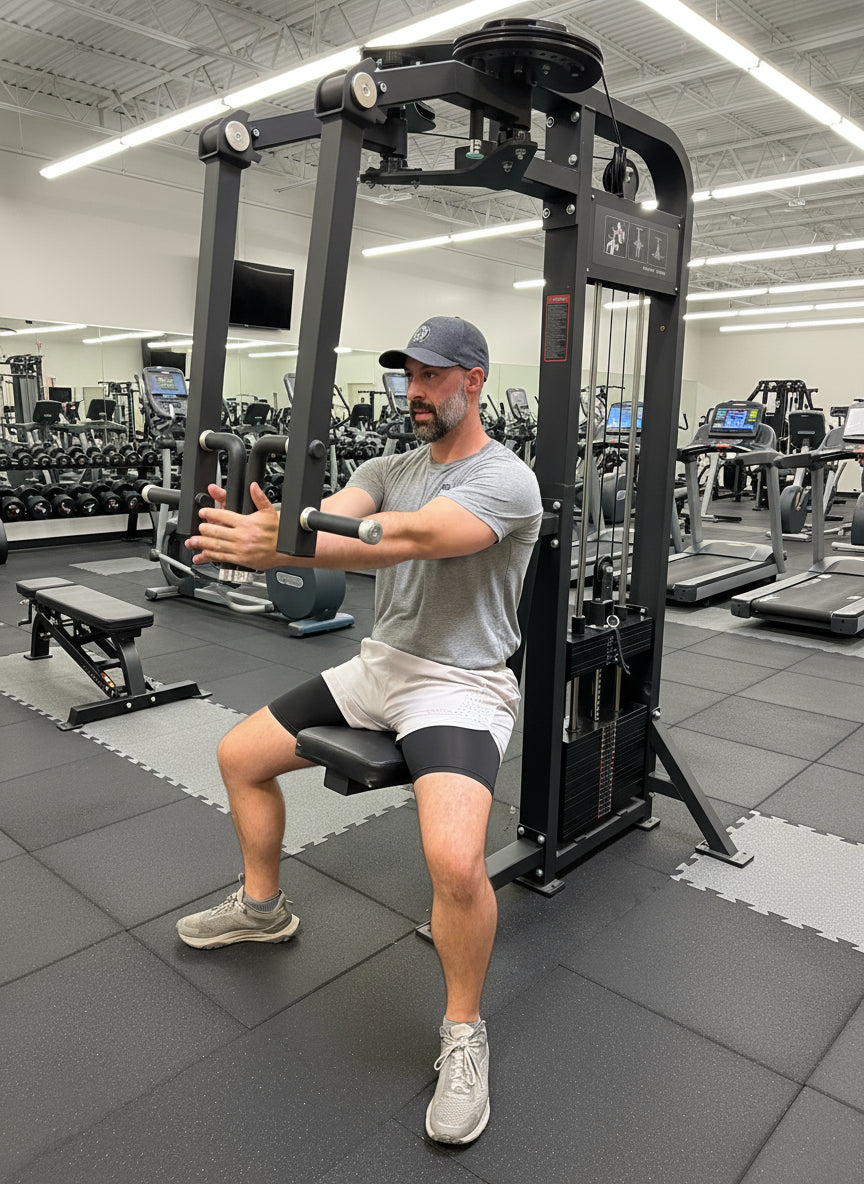 SFE Selectorized Pec Fly & Rear Delt Machine | 250 lb Stack