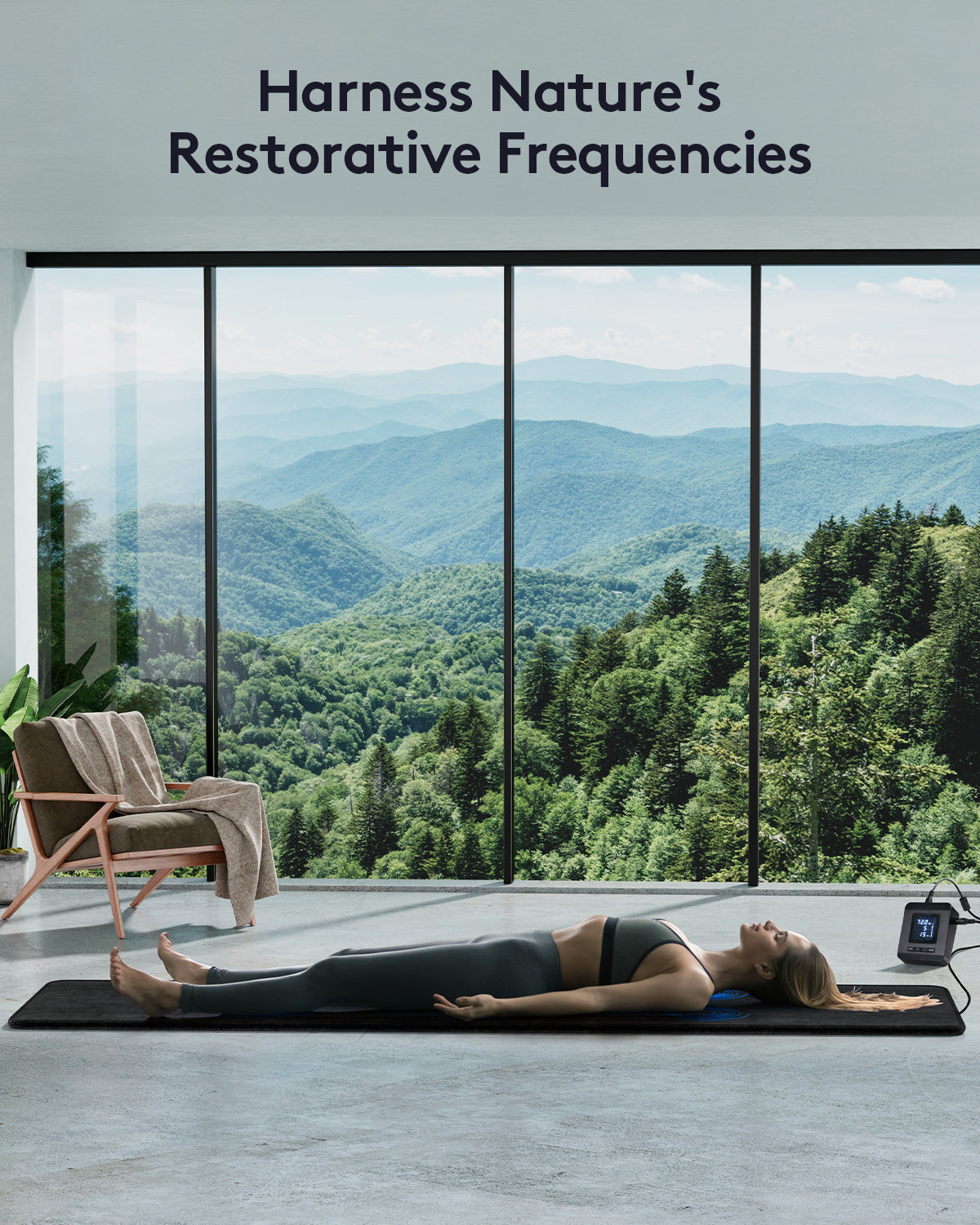 UTK PEMF Mat – Model H25P7-B | Adjustable Frequency Wellness Mat