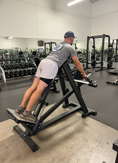 Adjustable Plate-Loaded T-Bar Row Machine