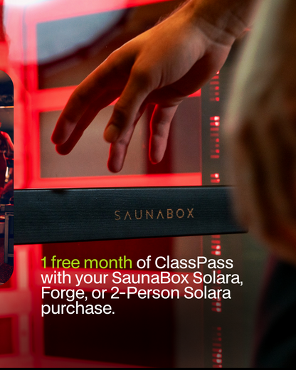 SaunaBox® Solara 2-Person: Full Spectrum Infrared Sauna