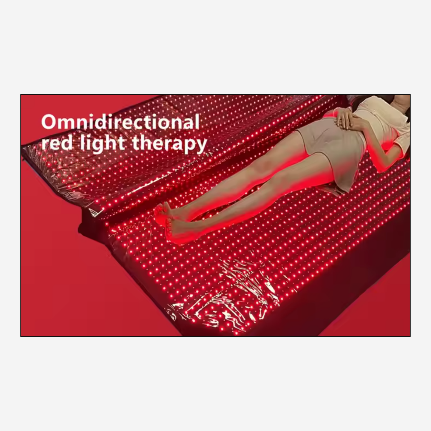 Red Light Therapy Sleeping Bag – 2,352 LEDs | 660nm + 850nm | 360° Full-Body Coverage