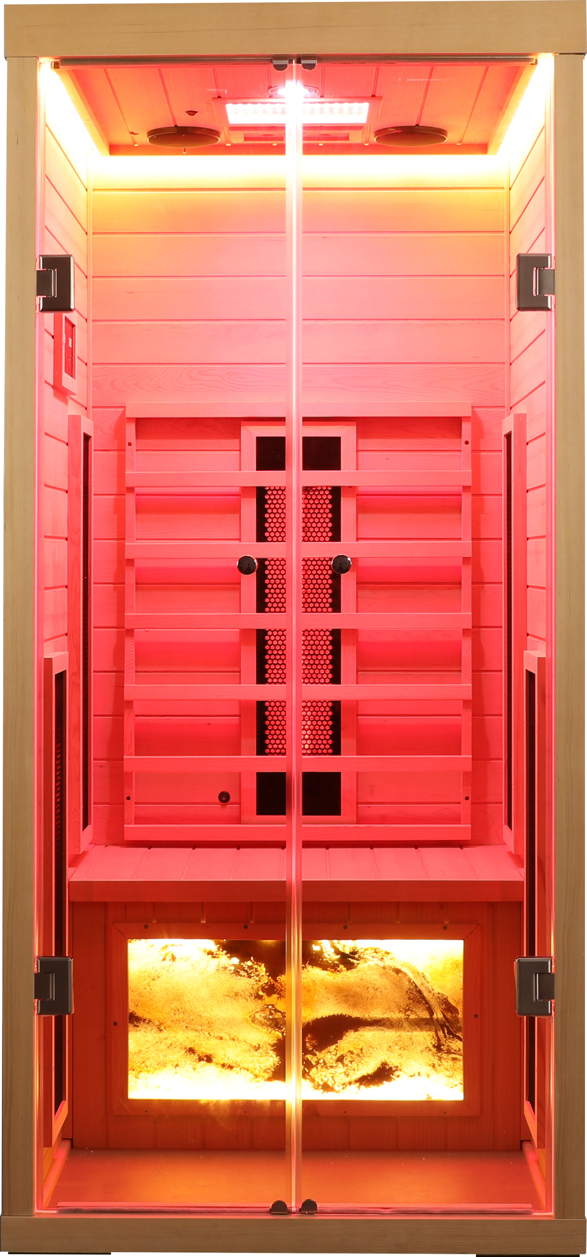 One-Person Hemlock Infrared Sauna